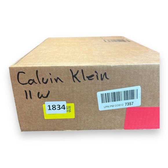 Calvin Klein Women's MASSIE Knee High Boot, CUOIO/DARK WALNUT, 11 Sexy Dress - Picture 10 of 10